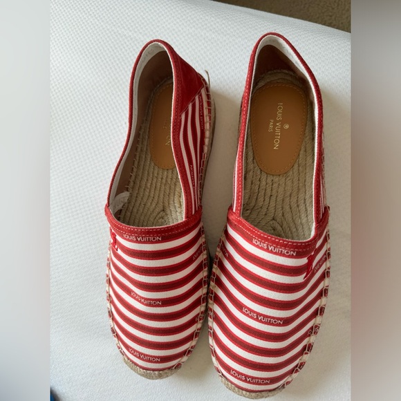 🙏LV Bidart Espadrille Shoes-Size8 - Picture 5 of 17
